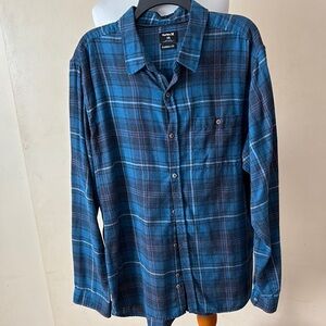 Hurley
Blue Plaid Men's Shirt
